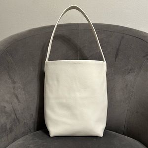 The Row white tote
